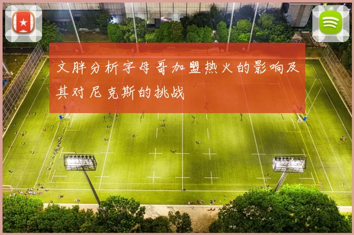 文胖分析字母哥加盟热火的影响及其对尼克斯的挑战